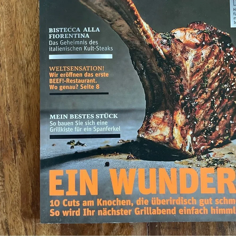 BEEF! Magazine Cooking for Men - Issue 03/2018 GERMAN